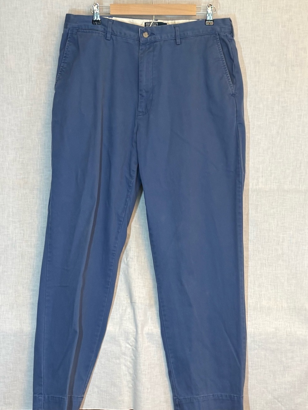 Polo by Ralph Lauren Men's Navy Blue Chinos 38x32 EUC